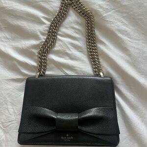 Kate Spade Black Bow Shoulder Bag